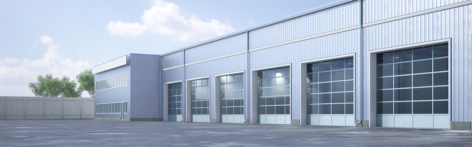 RAX custom industrial doors for logistics, cold chain and clean manufacturing