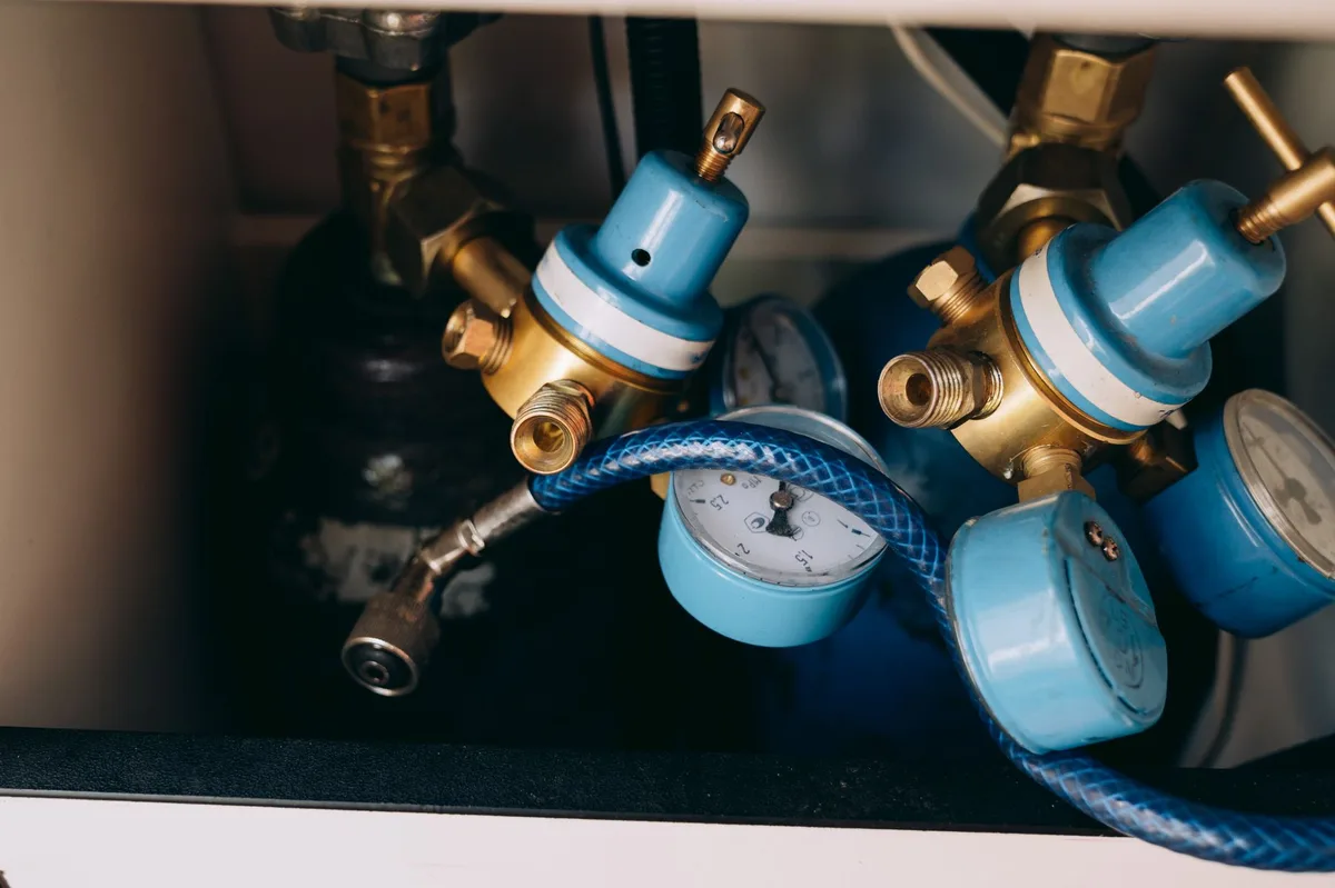 Pneumatische aufblasbare Silikondichtung und Luftdruck-Regelsystem für BSL4