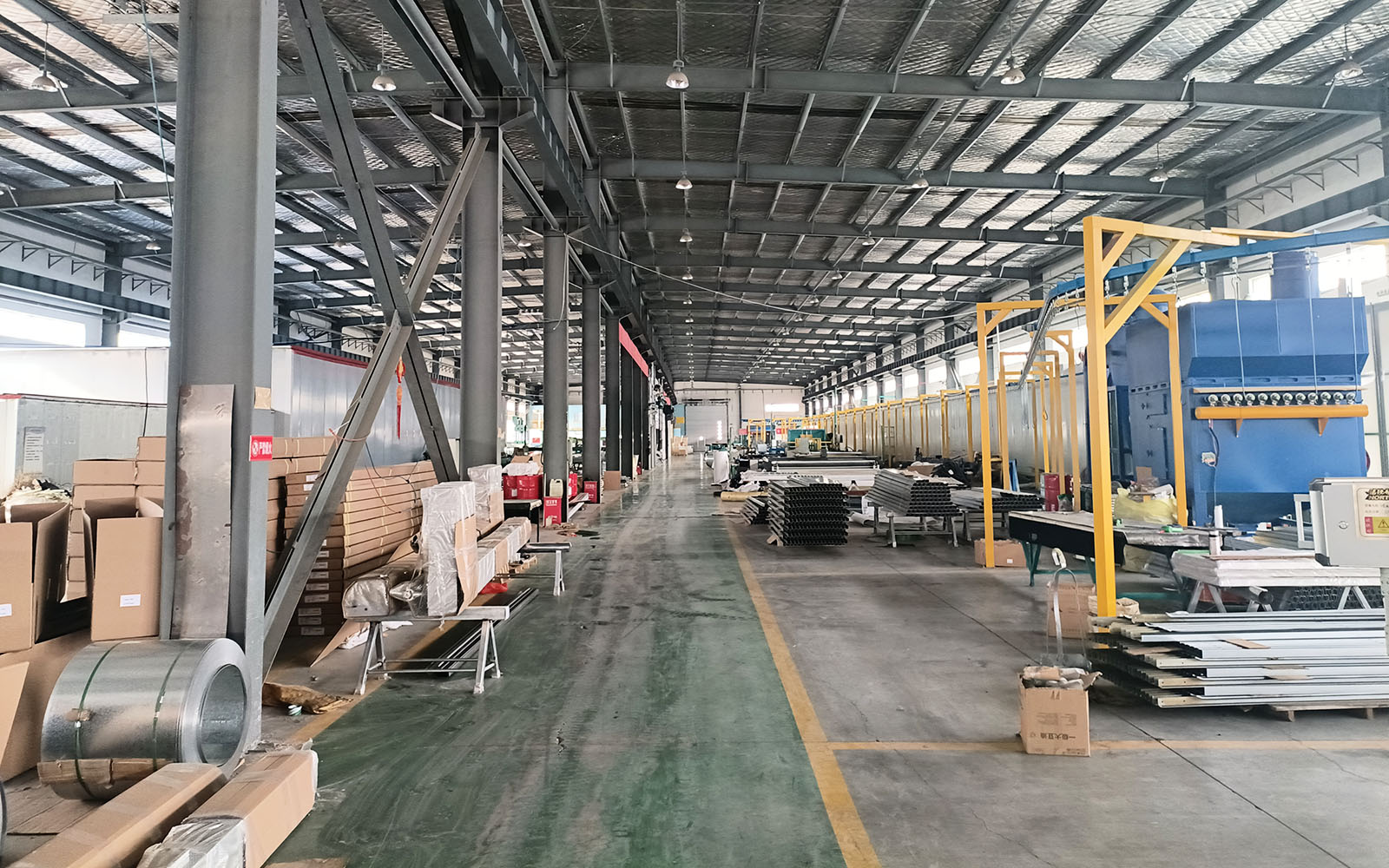 CNC punching and bending center