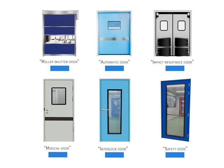Types of Clean Room Doors