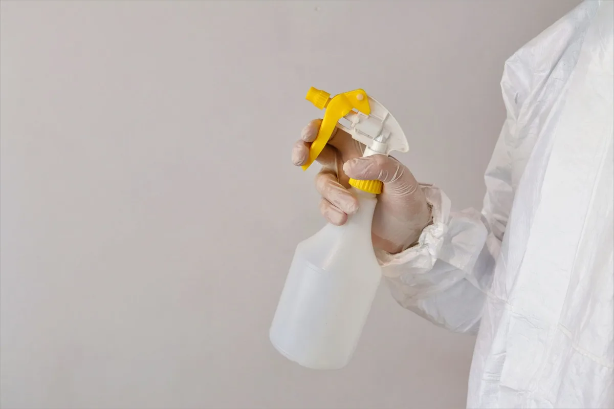 Superficie de desinfección de pared de sala limpia resistente a productos químicos bajo descontaminación VHP