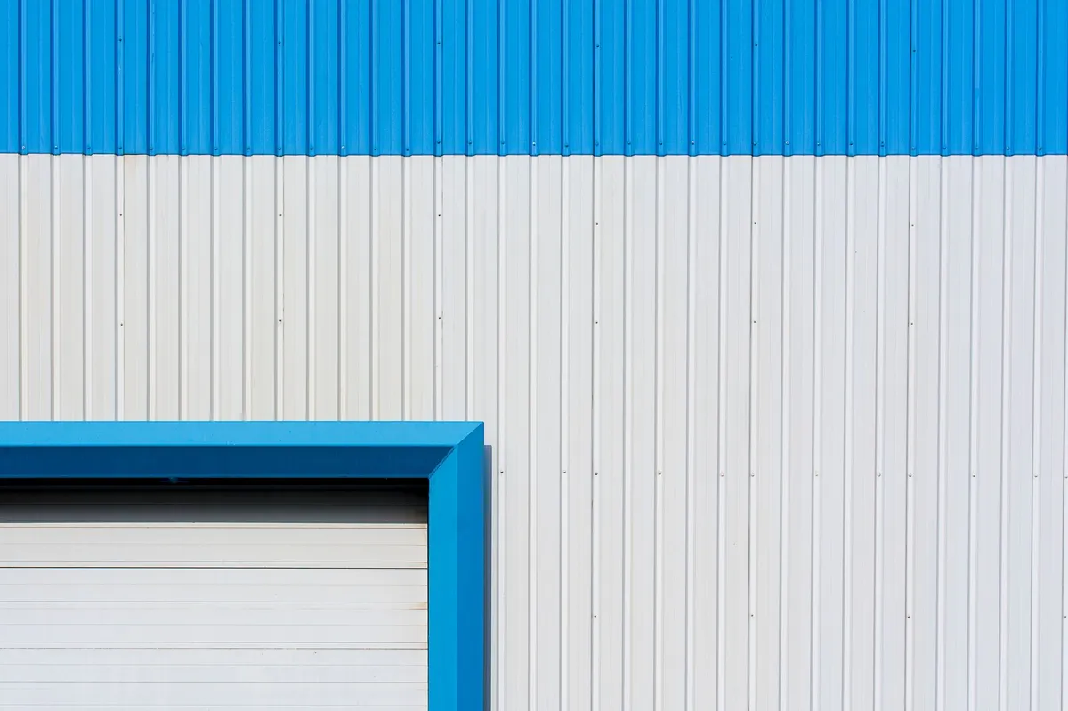 Joint hermétique sur une porte rolante en PVC haute-vitesse pour salle blanche