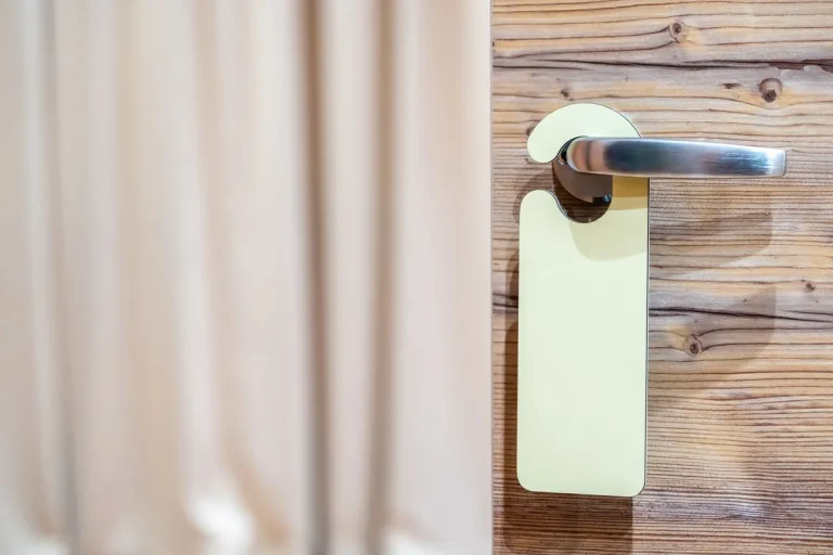 Sanitary door handle crevice inspection verifying cleanable geometry